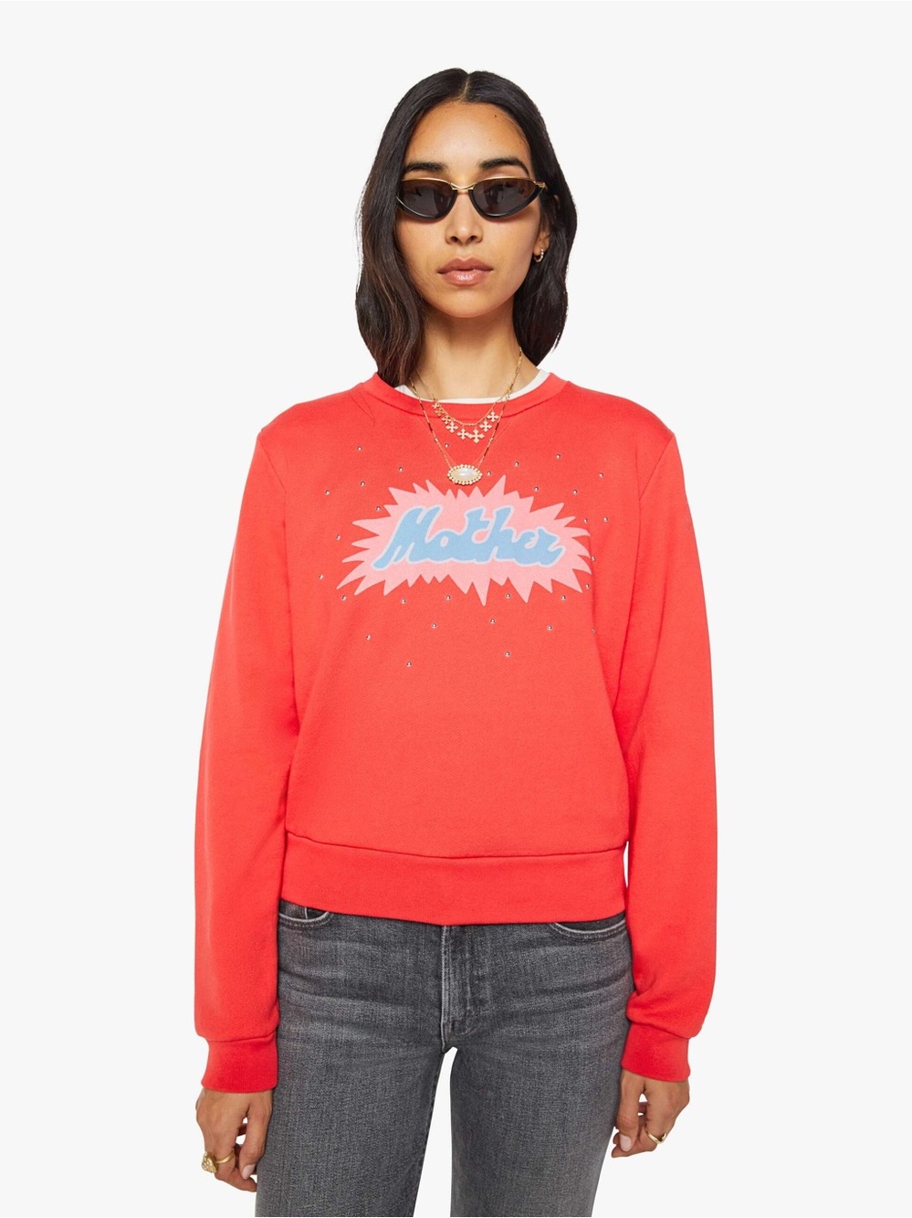 MOTHER The Dorito Camper Graphic Sweatshirt L